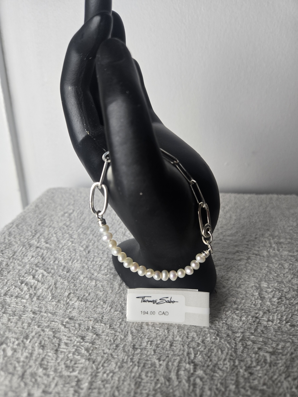 Thomas Sabo Sterling Silver & Cultured Pearl Bracelet